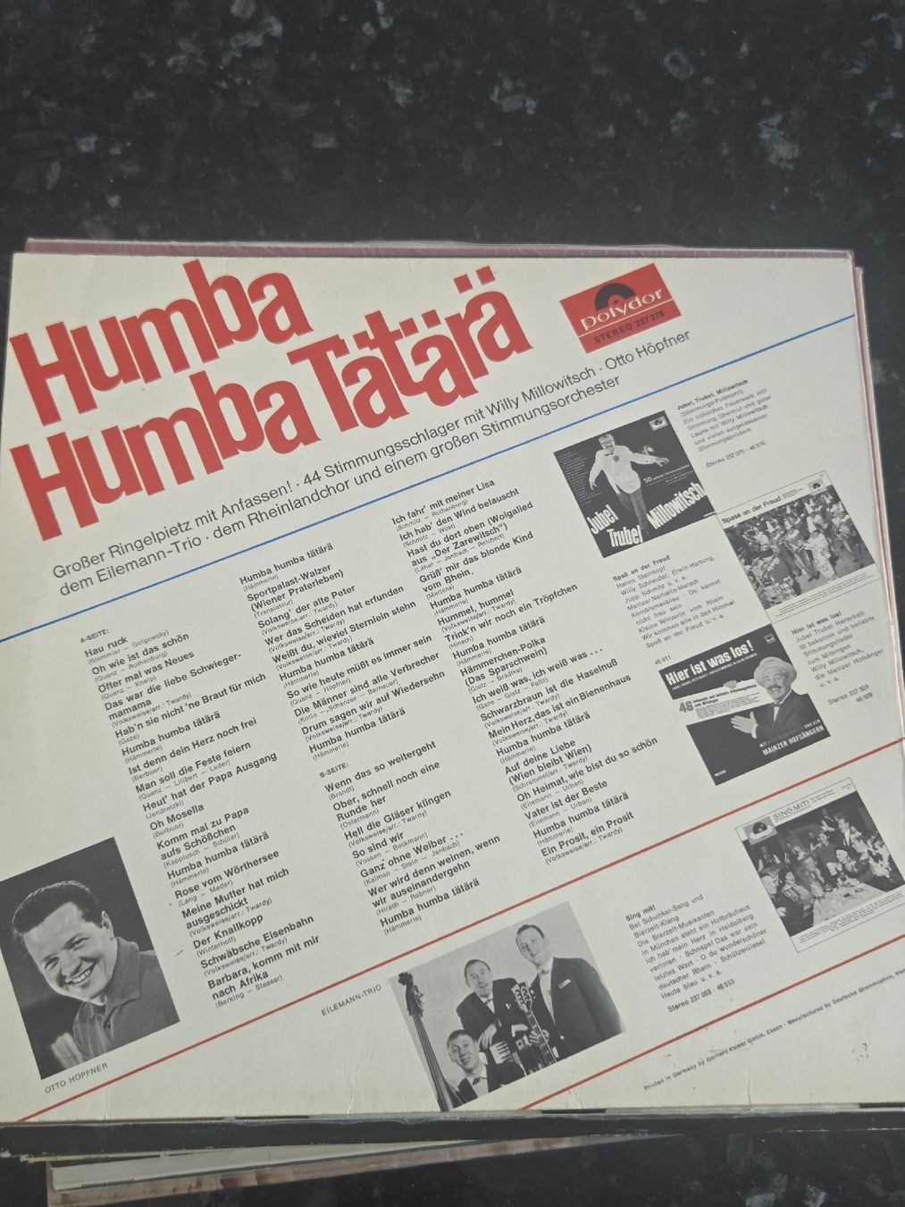 Dischi in vinile: Willy Milowitsch  – Usato da Müntschemier venduto da Fee_00 1