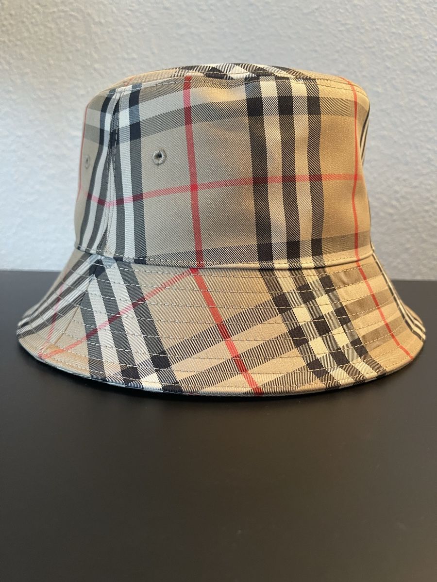 Burberry Copricapi, berretti & cappellini: Burberry Bucket Hat, Grösse M – Nuovo (secondo la descrizione) da Zürich venduto da ZHPearl 3