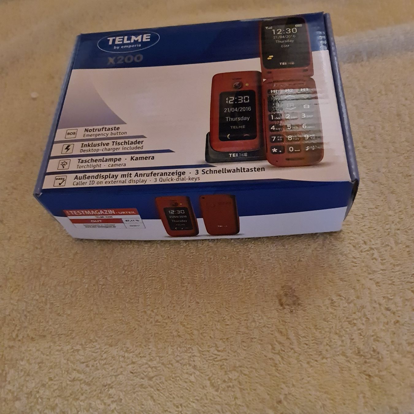 Telefoni cellulari / Smartphones: Natel X 200 / Neu / original verpackt – Nuovo e nell'imballaggio originale da Hütten venduto da Edeli5 1