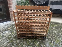 Wooden wine rack for sale - perfect for summer cellar stocki