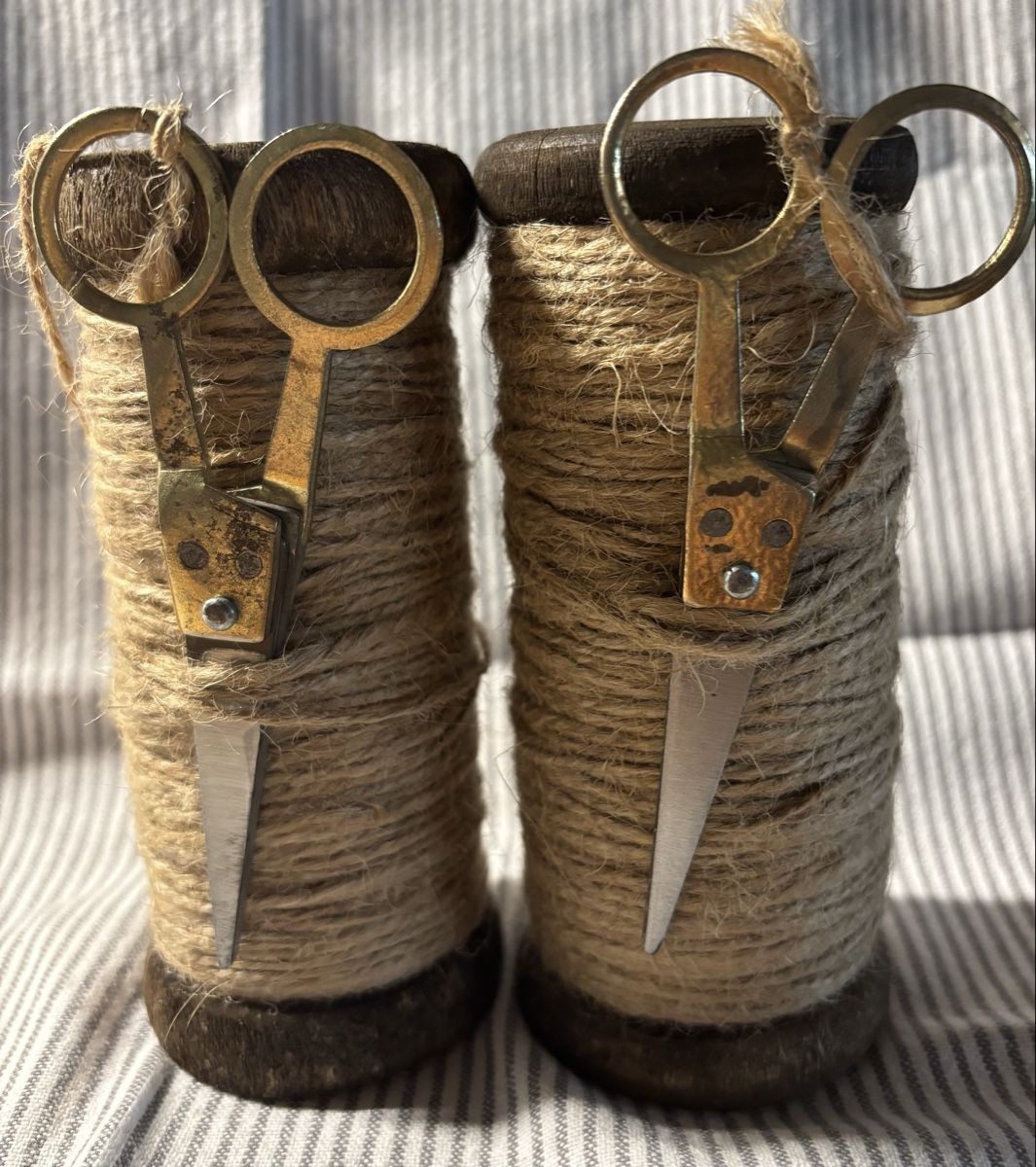 Nastri decorativi: Holzspule mit Jutenband..Neu.. – Nuovo (secondo la descrizione) da Hünenberg venduto da Smile77.. 2