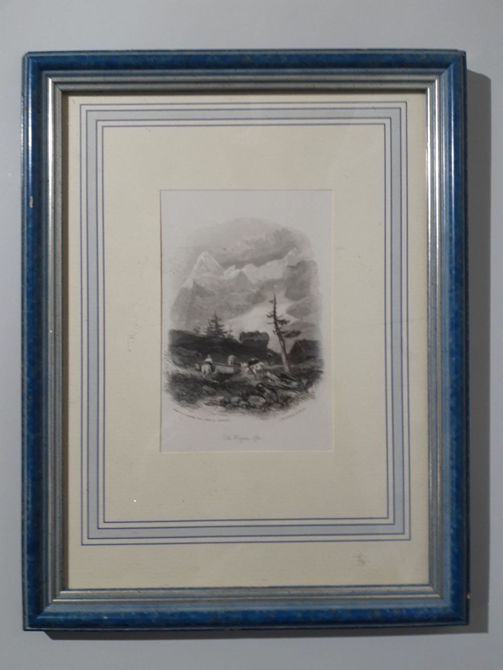 Grafica & Litografie: Litho Wengener Alp – Usato da Grindelwald venduto da carro5