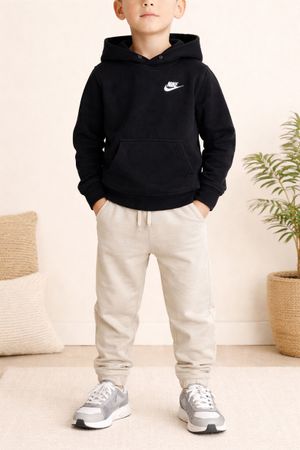 NIKE KIDS HOODIE BLACK