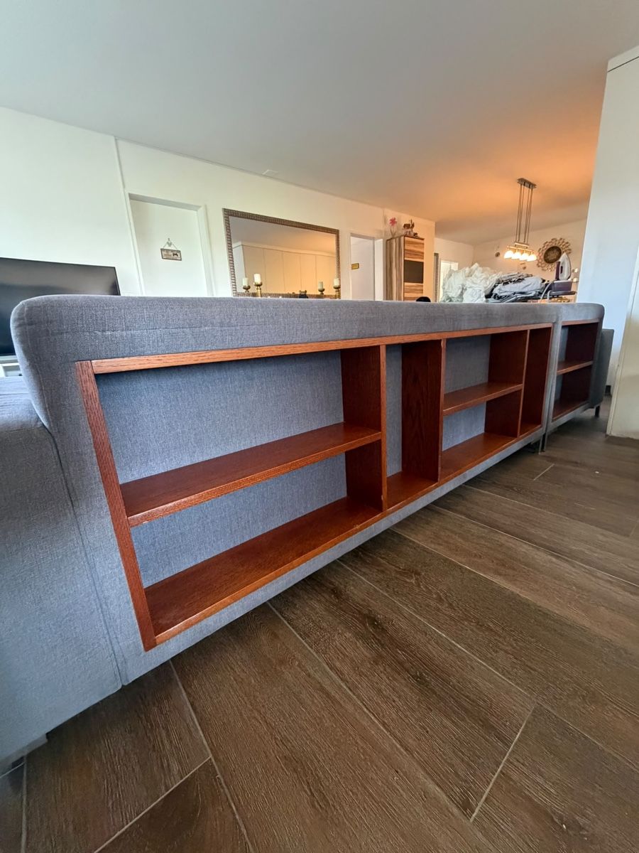 Divani: Ecksofa grau mit Regal – Usato da Meinisberg venduto da Lxcx_471 2