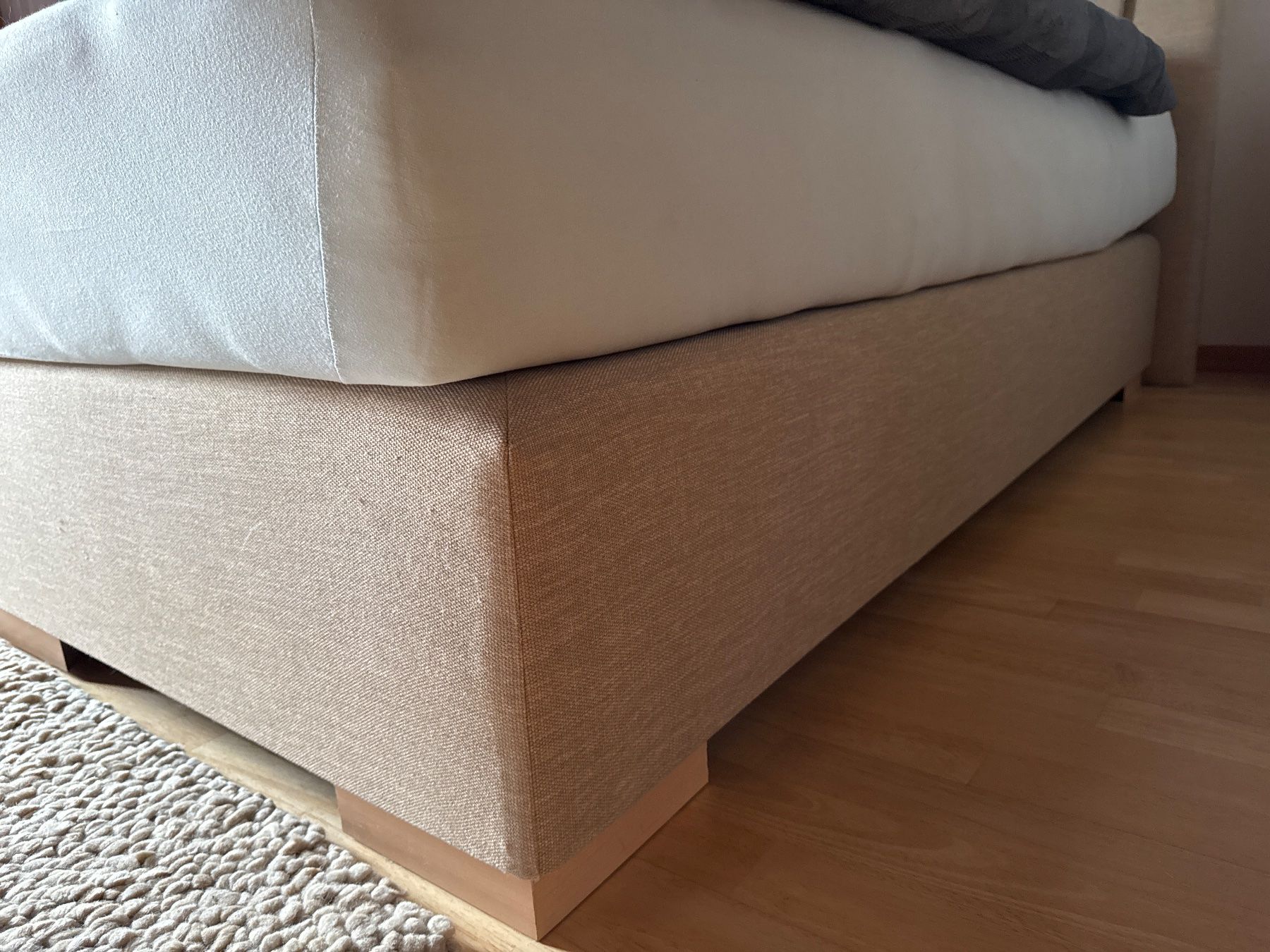 Lits: Boxspring Bett 180 x 200 cm beige/sand – D'occasion à Sennwald par CountryLife 3
