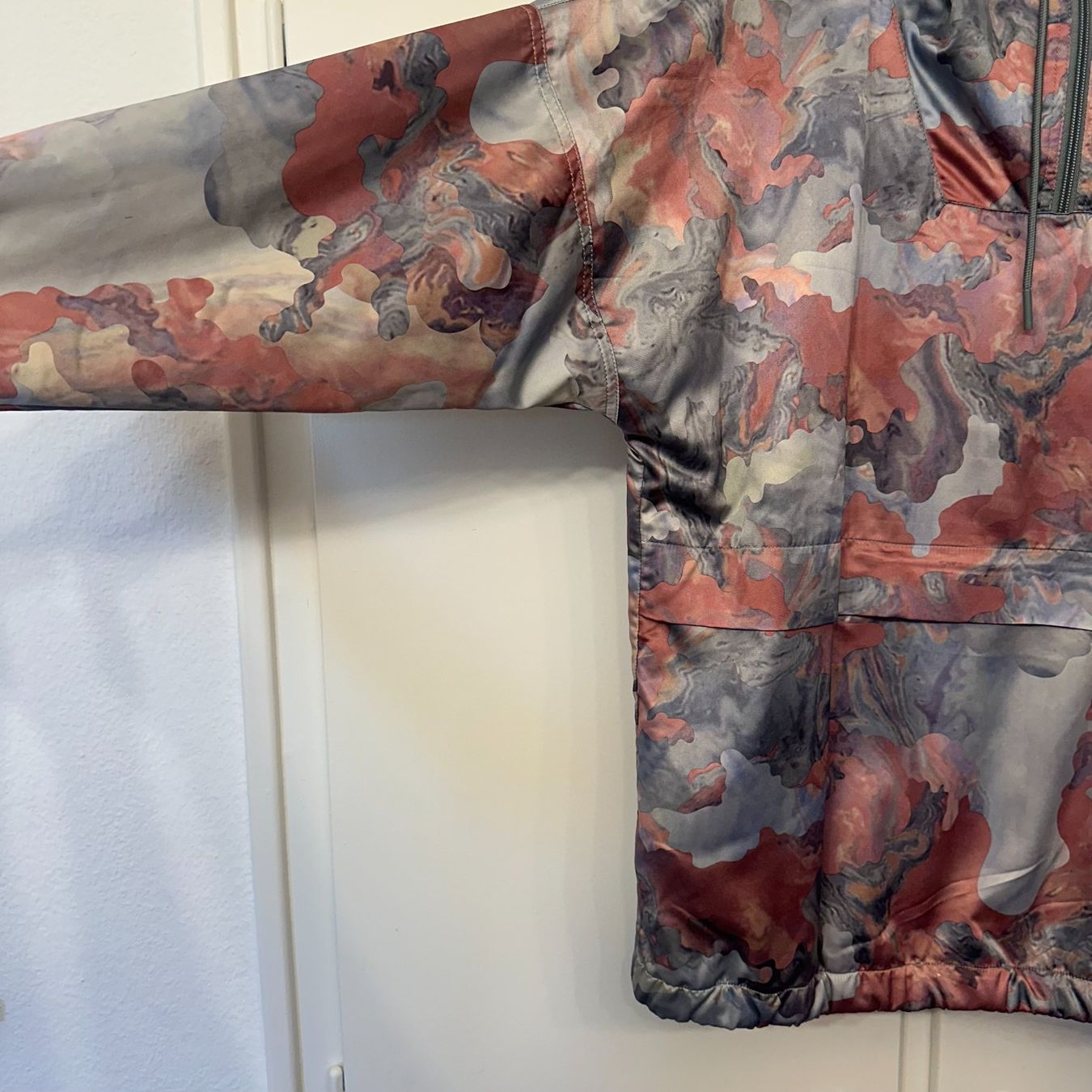 Adidas Giacche: Adidas Pullover Windbreaker pastel marbled, Jacke, getragen – Usato da Basel venduto da boysnoize 3