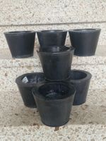 7Pflanzen Übertöpfe Metall/Perfekt für klein Kräuterpflanzen