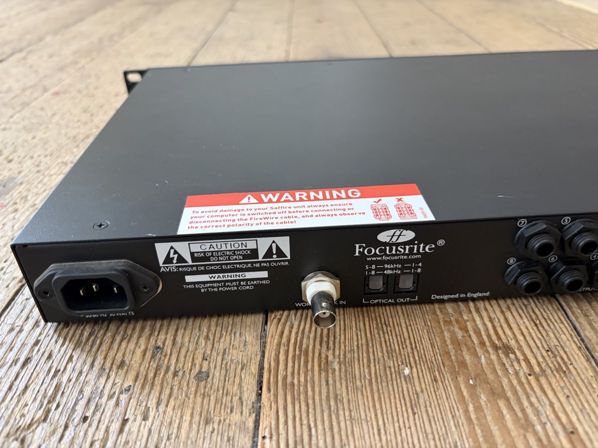 Convertitori: Focusrite OctoPre 8 Preamps – Usato da Zürich venduto da mw_777 4