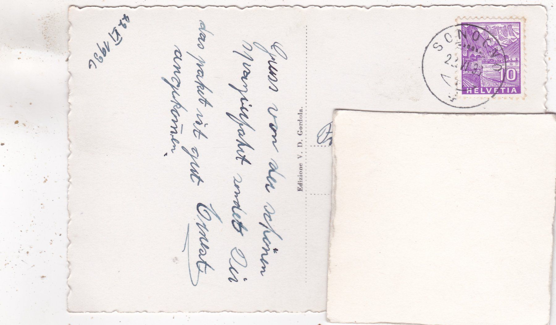 Cartoline postali: Sonogno 1936 – Usato da Herisau venduto da Lisegrat2008 1