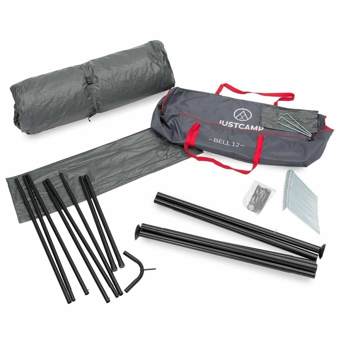 Zelte: JUSTCAMP Bell 12 Tipi Gruppenzelt – Neu und originalverpackt aus Bottighofen von zaap 6