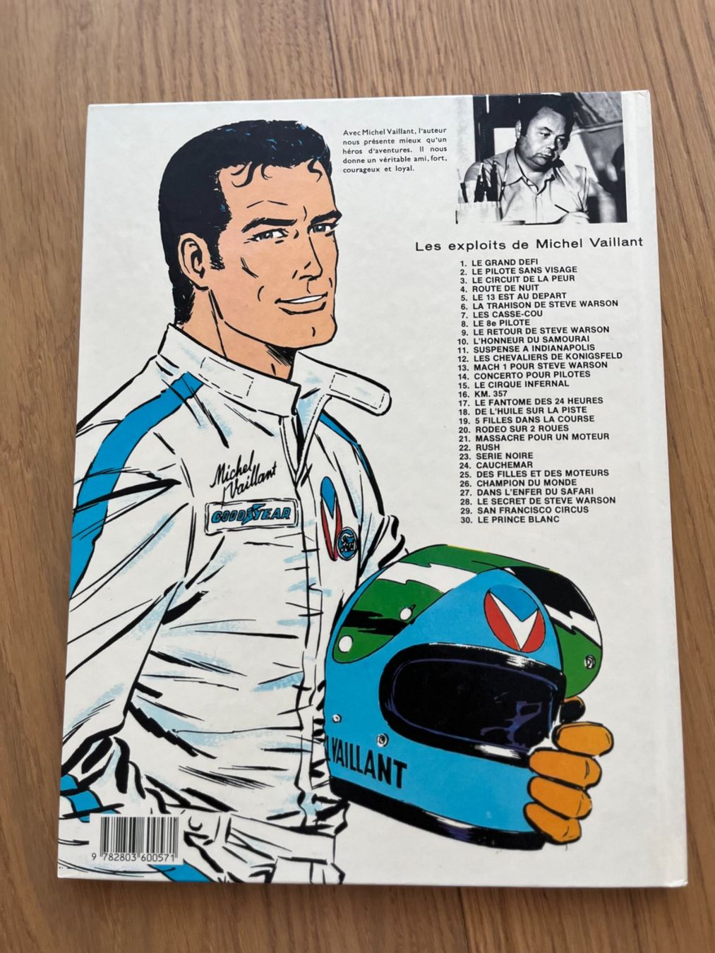BD: Michel Vaillant "Mach 1 pour Steve Warson" - 1968 – D'occasion à Granges-Paccot par Val07 2