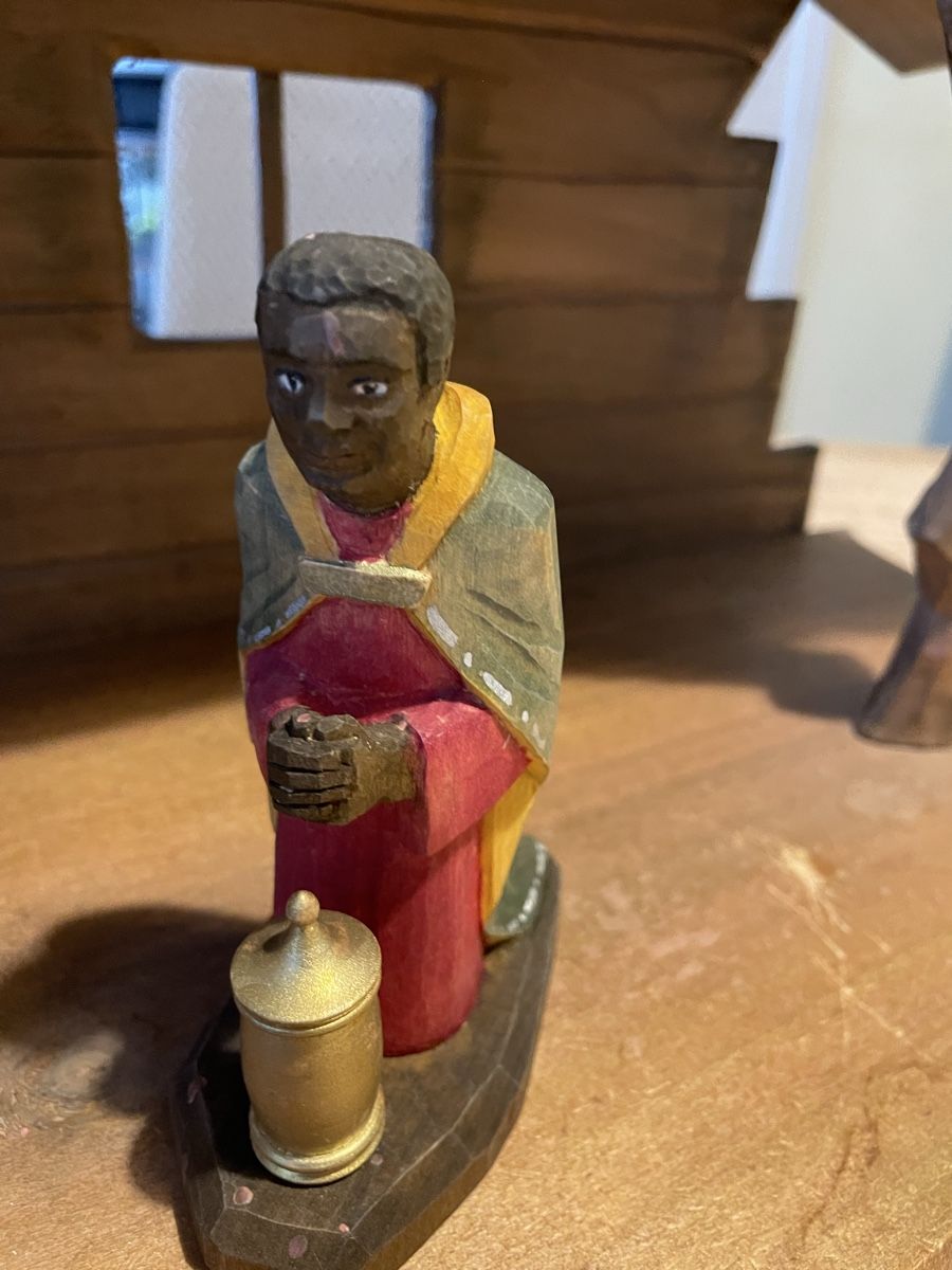 Statuette: König kniend E.Thomann Brienz – Usato da Flawil venduto da Naphtali 5