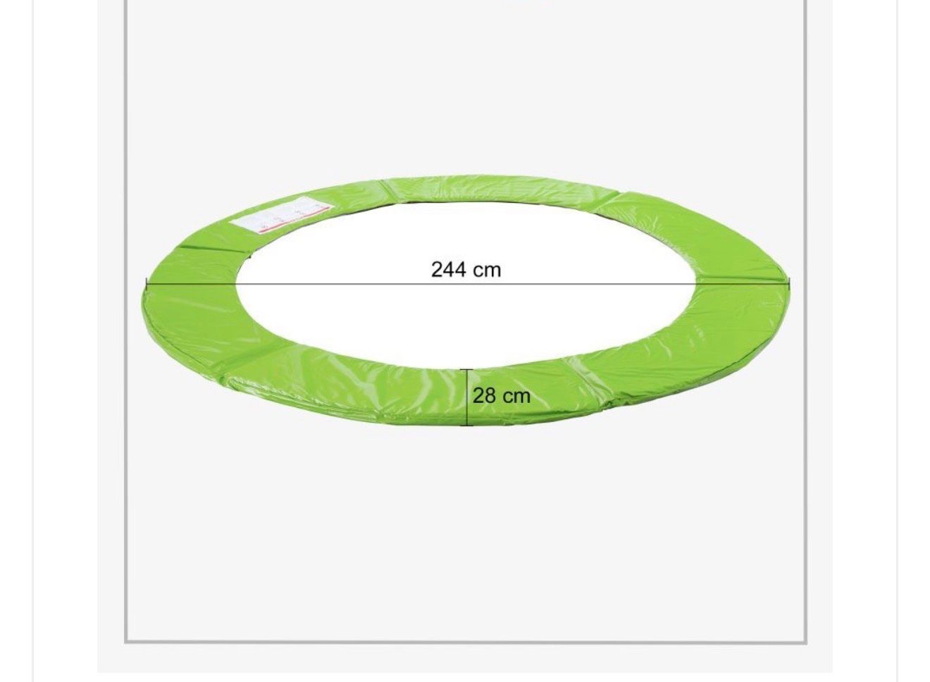 Trampoline: Trampolin Randabdeckung 244cm – Neu und originalverpackt aus Amriswil von JaJa-Express 4
