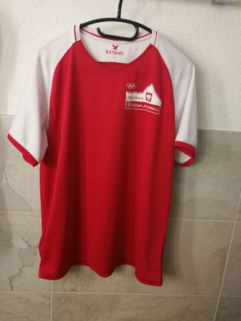 Sommerliches Olympia Polen Shirt, Grösse L, neuwertig