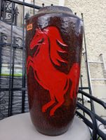 Europa Keramik Pferde Boden vase 45cm