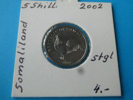 Somaliland 2002,5 Shillings  stgl.