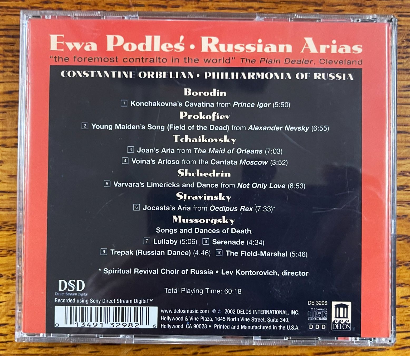 CD: Eva Podles: Russian Arias CD – Usato da Oftringen venduto da Vucki 1