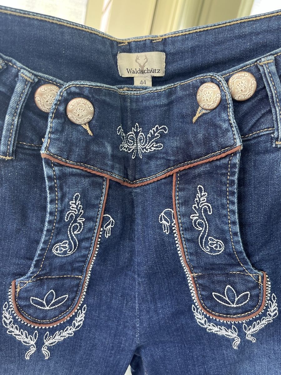 Jeans: 3/4 Trachtenjeans Oktoberfest – Usato da Neuenhof venduto da Ivita 2