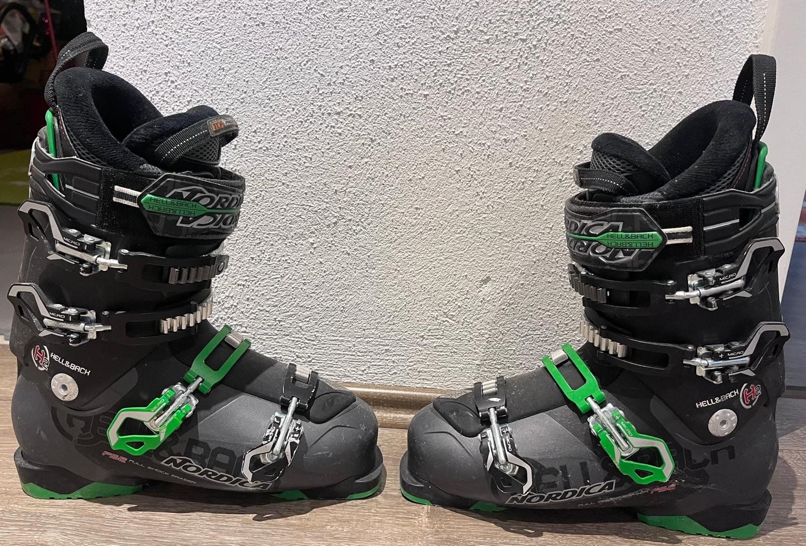 Nordica Scarpe da uomo: Ski Schuhe Nordika Hell and Bach 27.5 – Usato da Ennetbaden venduto da rossy2312