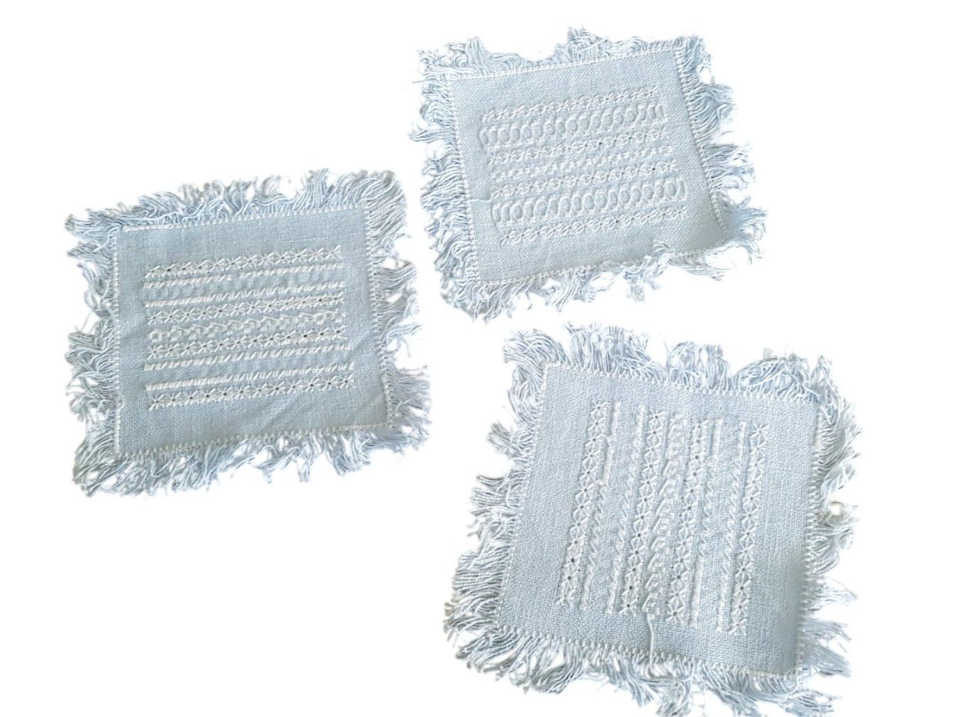 Untersetzer: Untersetzer Stickerei Textil antik – Gebraucht aus Mörschwil von wunderkiste44