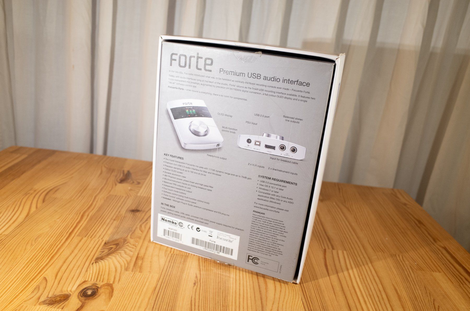 Focusrite Attrezzatura per studi di registrazione: Focusrite Forte – Usato da Wädenswil venduto da SO2 1