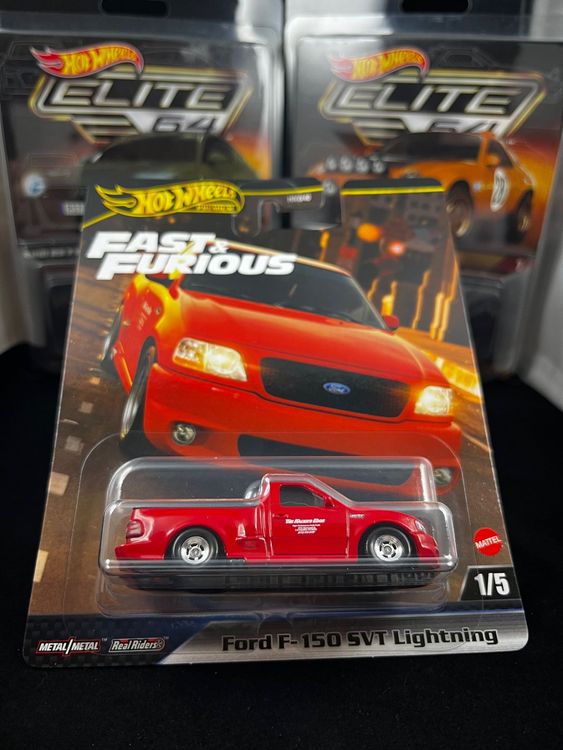Hot Wheels Fast & Furious Ford F-150 SVT Lightning 2024 - Échelle 1/64, Occasion Comme Neuf