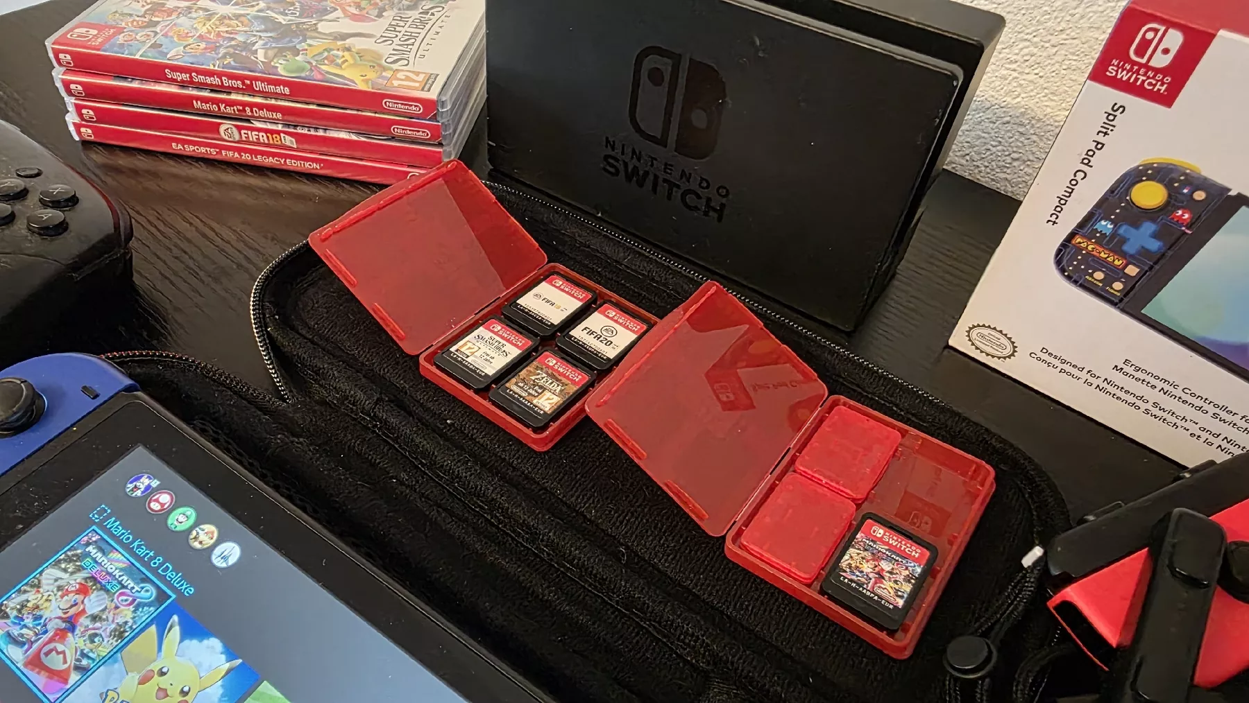 Nintendo Konsolen: Nintendo Switch Set, Pro Controller + Spiele – Gebraucht aus Grenchen von Akarrgaming 2