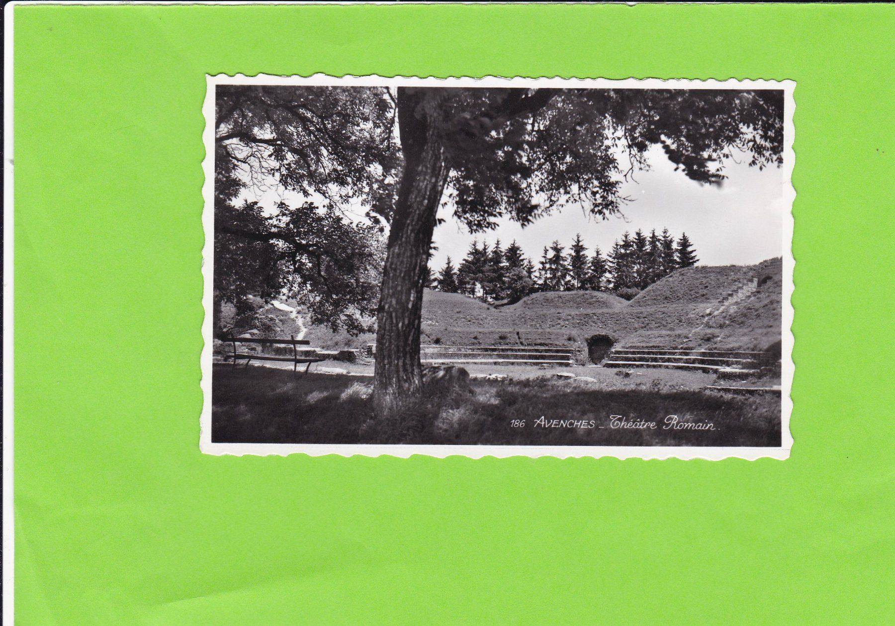 Cartoline postali: Avenches-Théâtre Romain – Usato da St. Peterzell venduto da neckertal