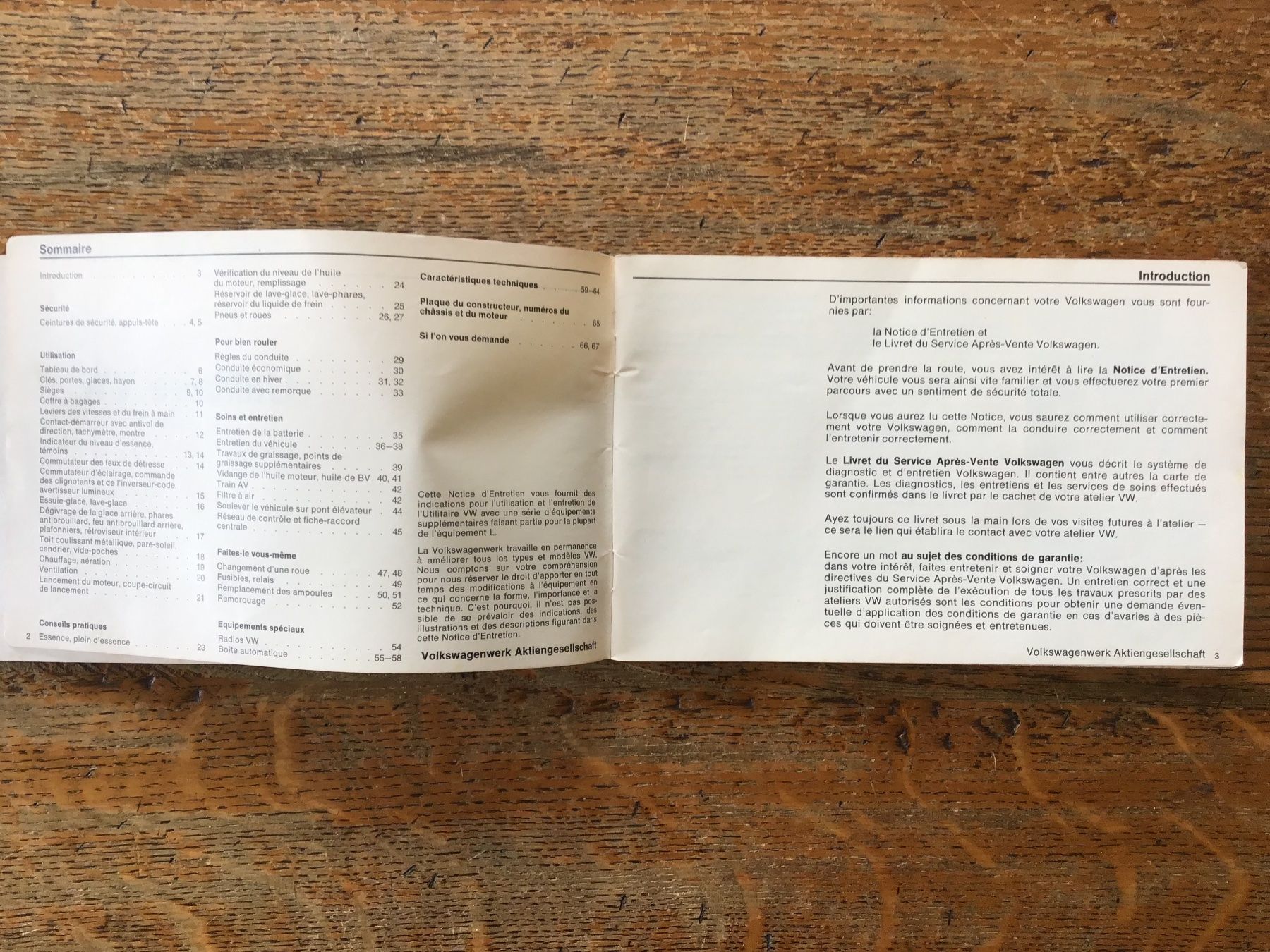 VW Documenti: Notice d’entretien utilitaire VW – Usato da Fully venduto da Ruby97 1