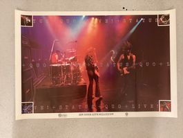Promoplakat Status Quo (Plakat hat Falze)