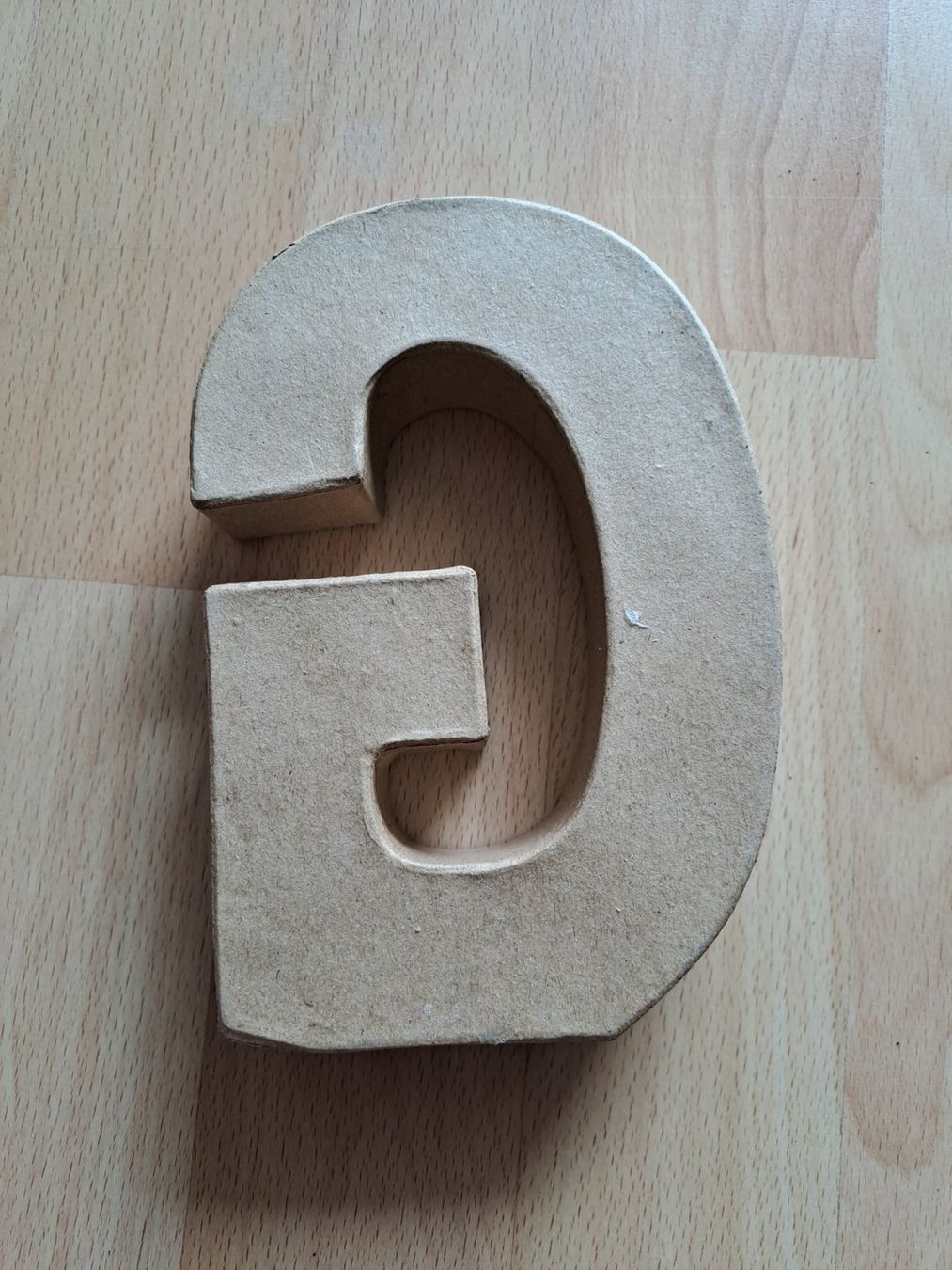 Tutte le decorazioni: Buchstabe G, Pappkarton – Nuovo e nell'imballaggio originale da Hombrechtikon venduto da Rada039 1