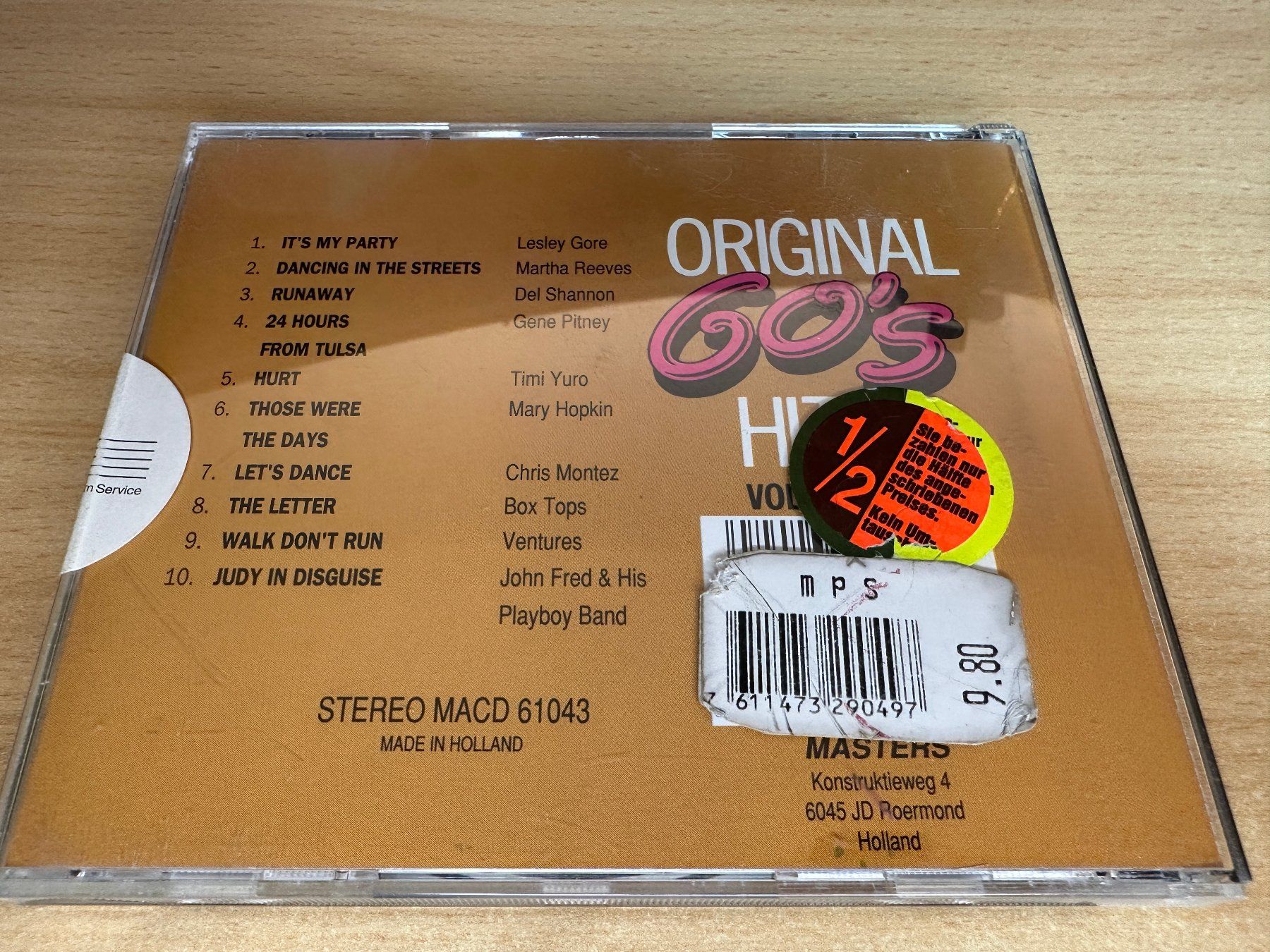 CDs: B2 Various – Classic 60's Hits Vol. 2 – Gebraucht aus Rikon im Tösstal von Alpenmutz 1