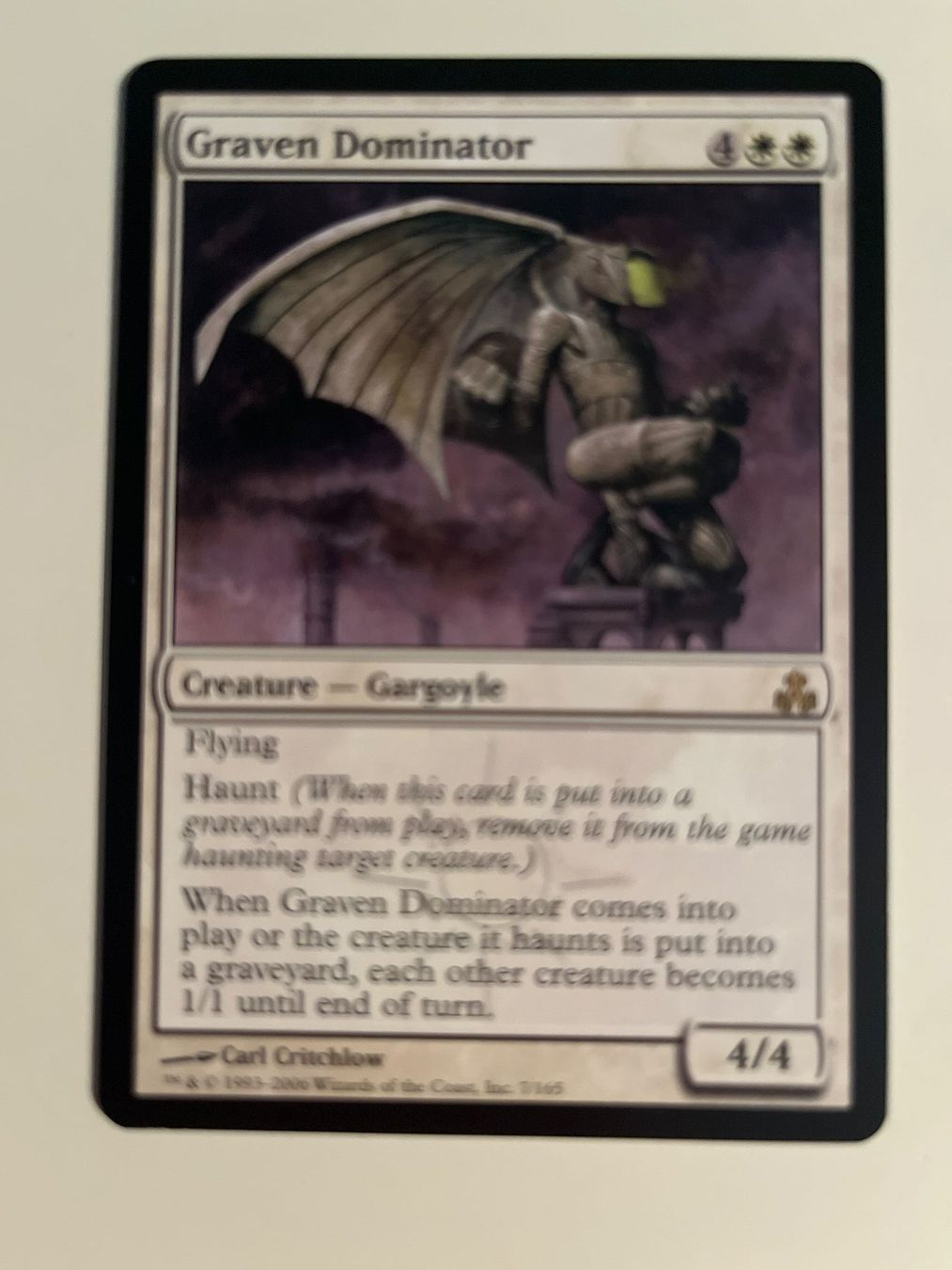 Magic The Gathering Carte collezionabili: 1 x Graven Dominator - Magic: The Gathering - MtG – Usato da Kriens venduto da Shadi1980