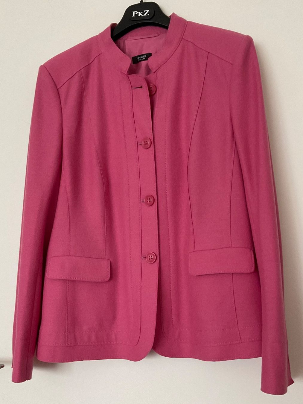 Basler Giacche: BASLER Black Label Wolle Blazer Gr 42 rosa NEU – Nuovo (secondo la descrizione) da Urdorf venduto da alda02
