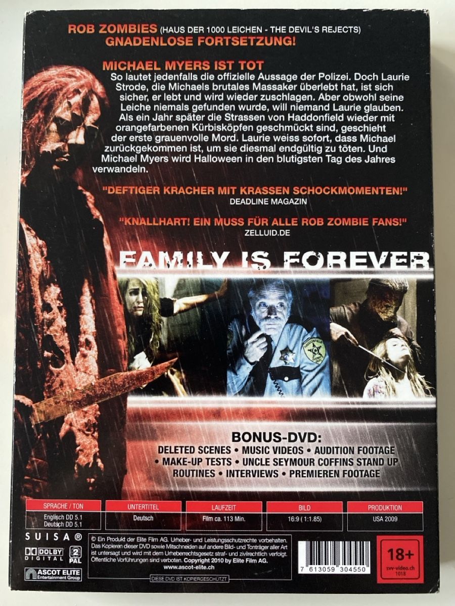 Tous les DVDs: Halloween 2 – D'occasion à Gasel par Ntomate 1