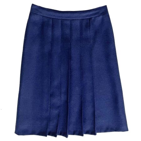 Jupe Rock Faltenjupe XL/XXL Couture Wolle Luxus VINTAGE 70s