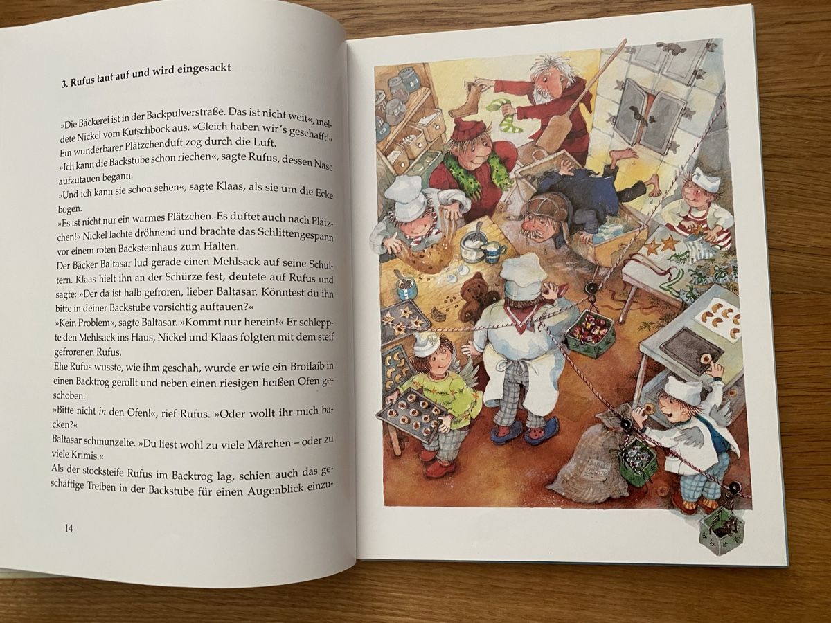 Libri: Rufus und die Weihnachtsmänner - 24 Kapitel – Usato da Muttenz venduto da Bugijeta 3
