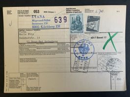Chiasso Paketkarte