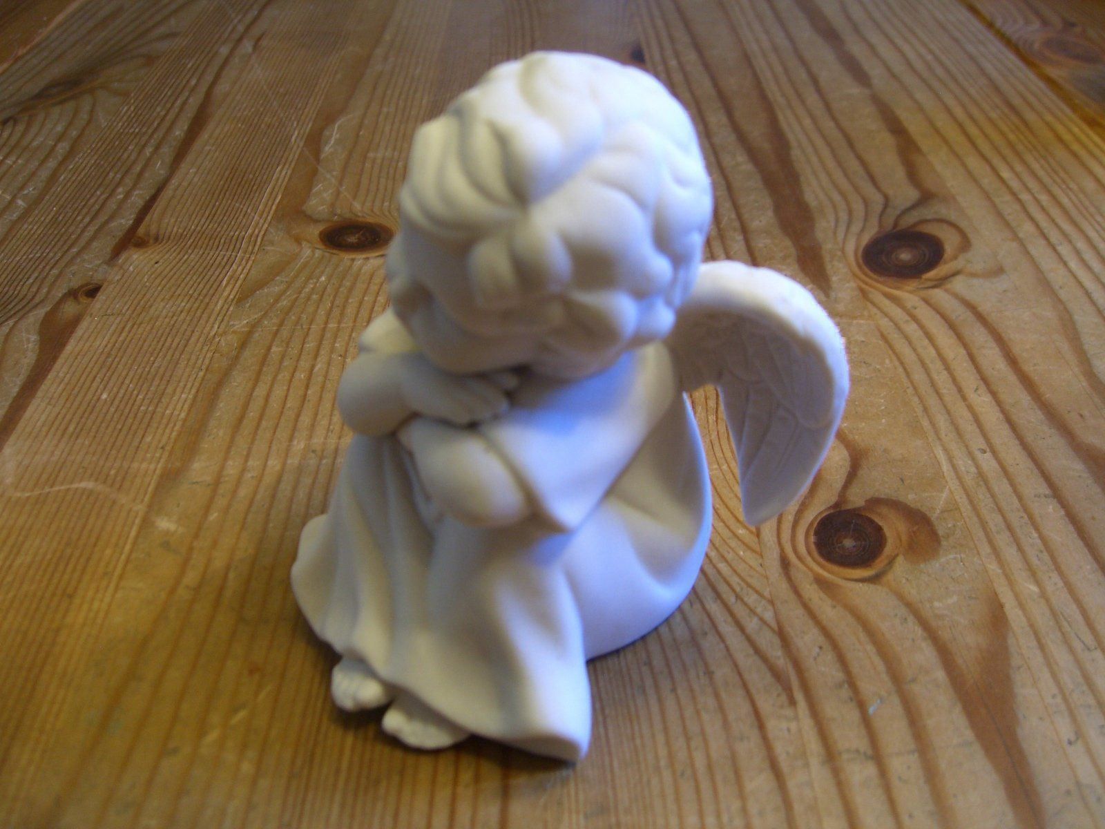 Statuette: herziger, verträumter Engel, Keramik – Nuovo (secondo la descrizione) da Winterthur venduto da Ghandi5 2