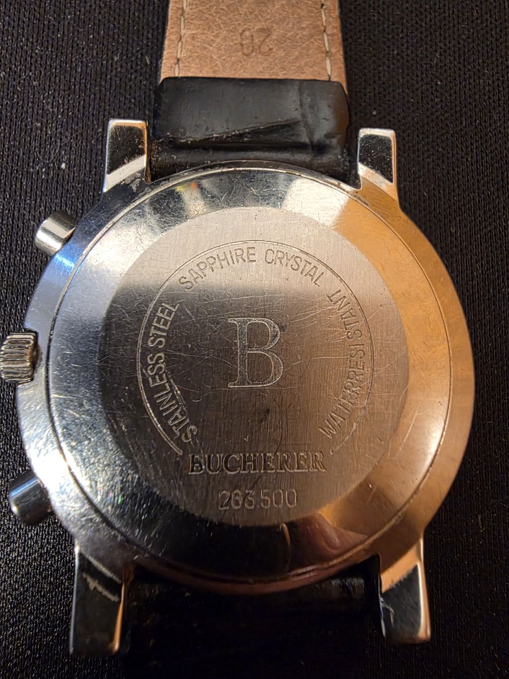 Bucherer Montres: Bucherer orologio cronografo automatico anni 90 ottimo stato – D'occasion à Giubiasco par anivacod 1