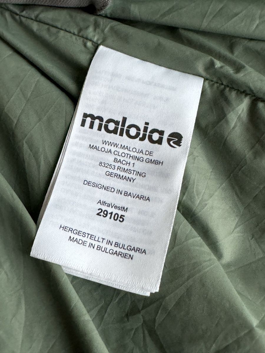 Maloja Gilets & Westen: Maloja Weste Gilet Primaloft, Damen S – Gebraucht aus Gunten von  4