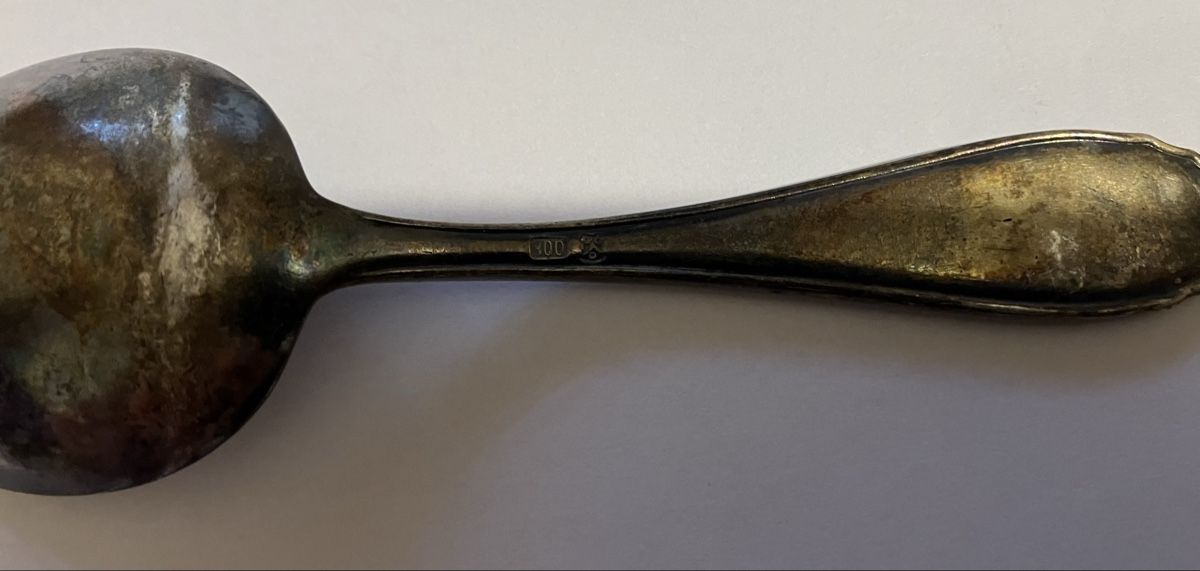 Löffel: Silberlöffel 800  – Gebraucht aus lyssach von fisch40 2
