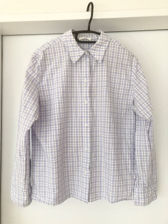 Vintage Hemd mit Karomuster, Gr. 38 / M, H&M