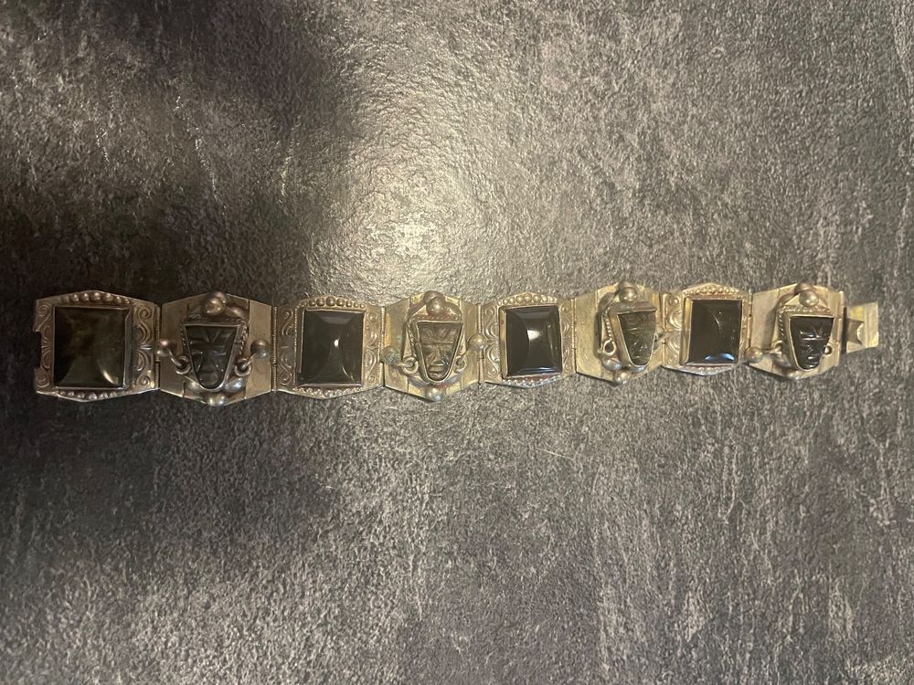 Bracelet En Argent Vintage, élégance Intemporelle (occasion)