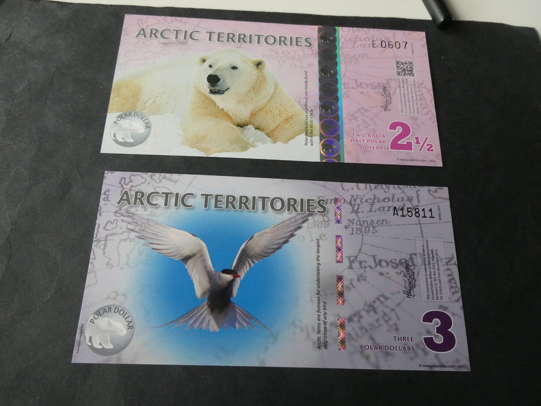 Banconote: Arctic Territories , alte Geldscheine – Usato da Hinterforst venduto da Rohusri