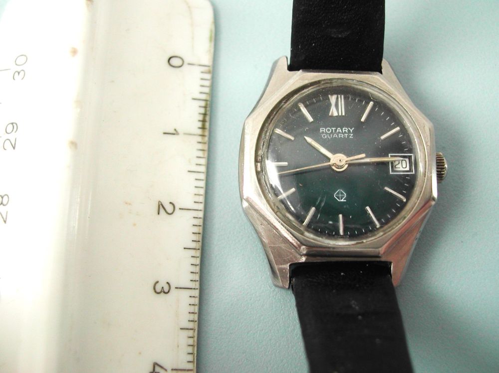 Montre Vintage Rotary Classique - Mouvement Quartz Doré - Occasion