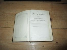 Romanische Bibel von 1870, defekt