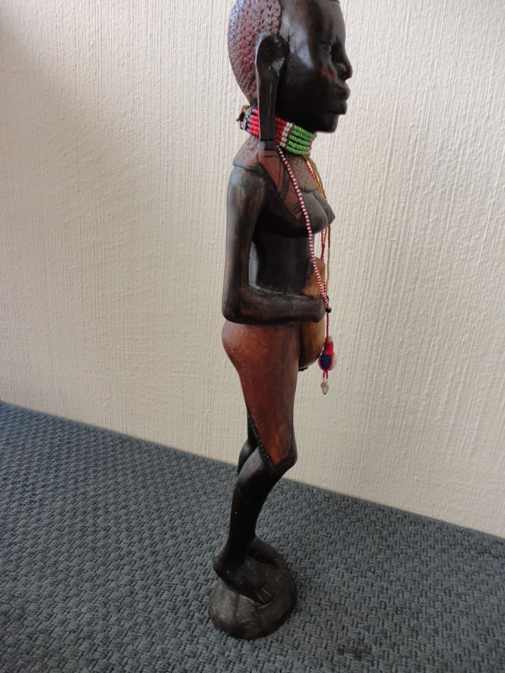 Skulpturen & Statuen: Afrikanische Holzfigur, handgeschnitzt – Gebraucht aus Alpnach Dorf von Hbalzli 3