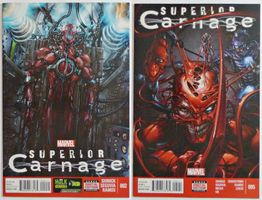 SUPERIOR CARNAGE #2 & 5 WITH SUPERIOR SPIDER-MAN MARVEL 2013