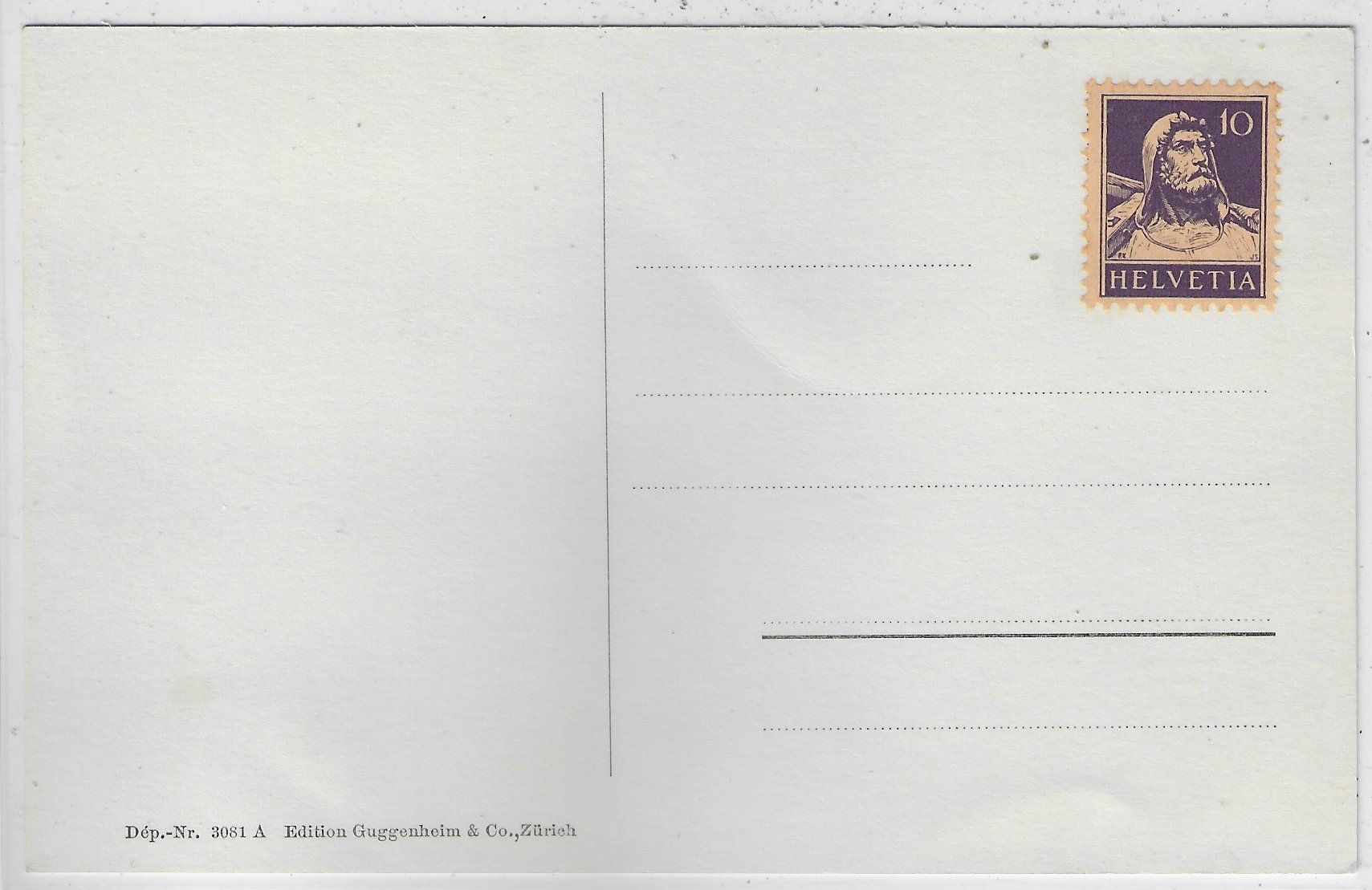 Cartoline postali: Männedorf vom See aus - Ruderboot – Usato da Ettingen venduto da Kartenplanet 1